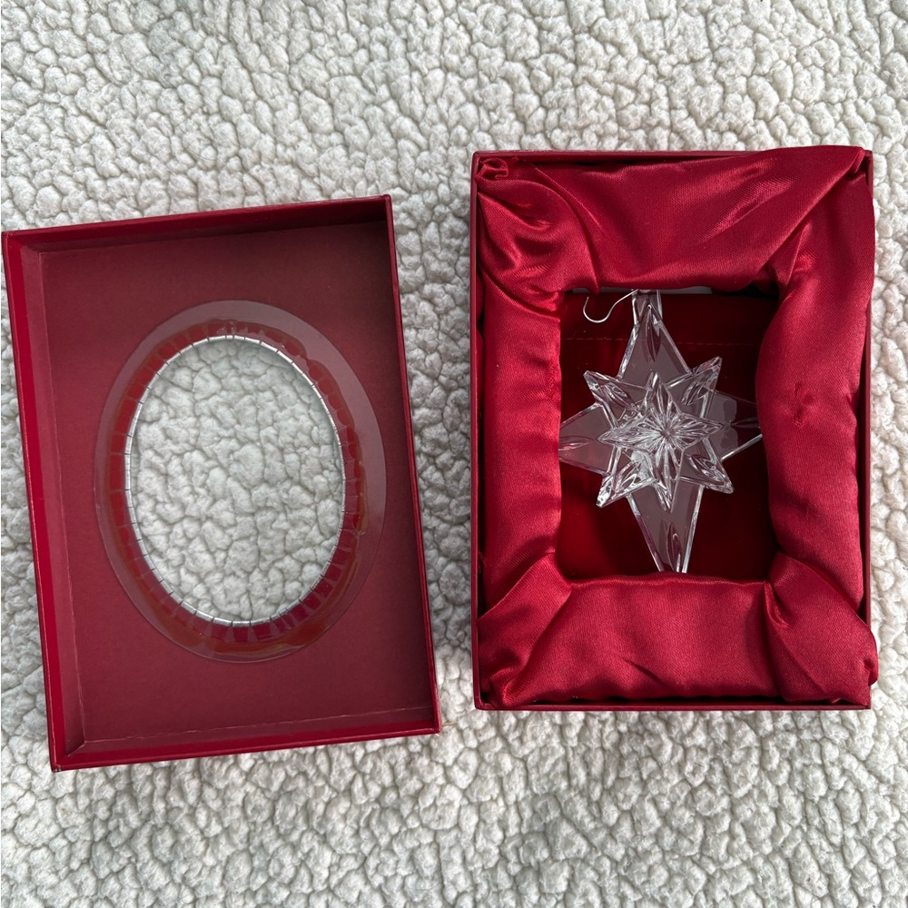 Waterford Crystal 2005 Snow Star Ornament